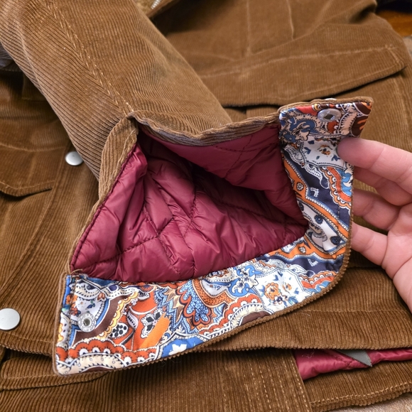 Robert Graham New Men's Brown Corduroy Jacket Size XL - Picture 10 of 16